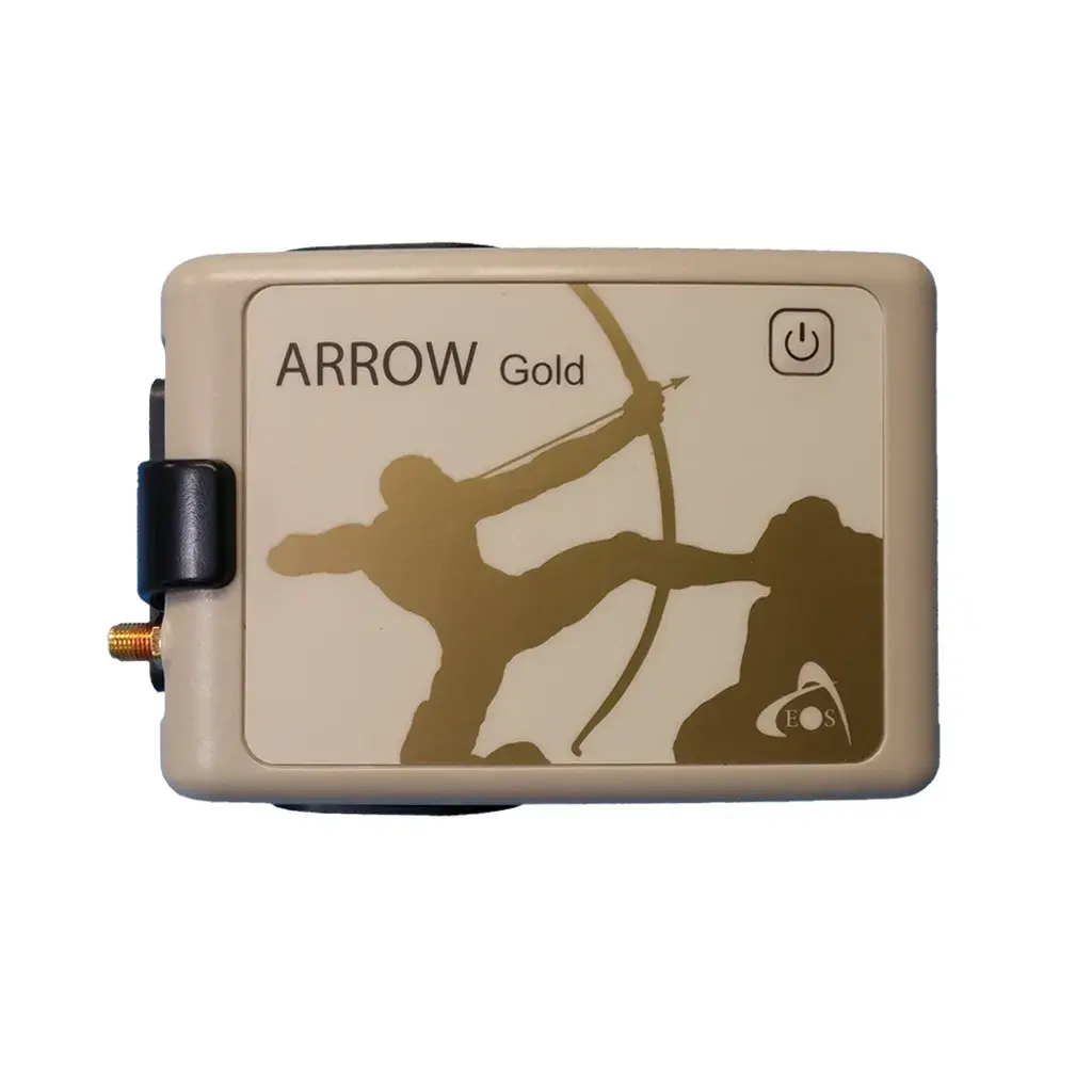En GNSS-mottagare, modell Arrow Gold, framsida