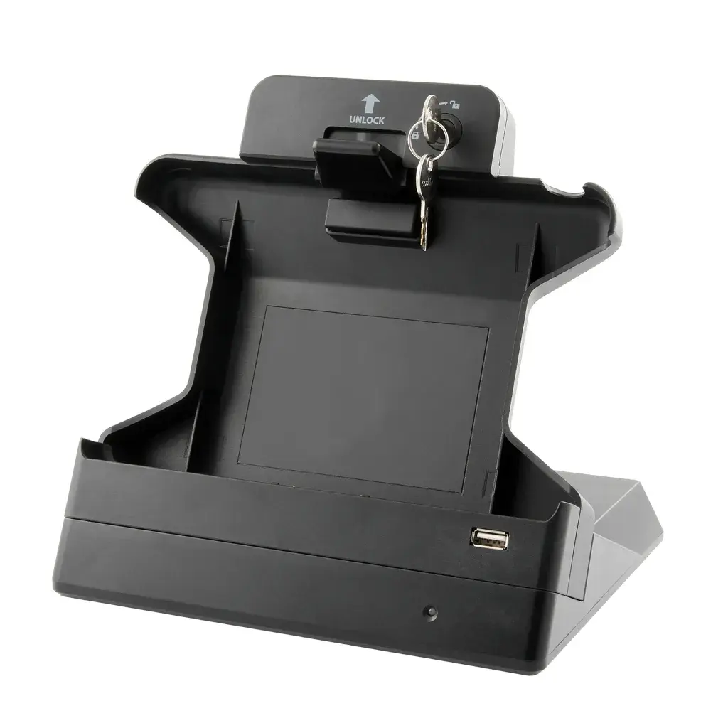En bordsdocka med nyckellås, för RP70 och RP70A Tablet
