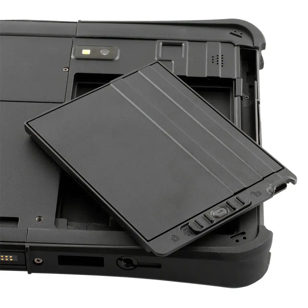 Batteri och baksida av FIDS Zelo Tablet PC