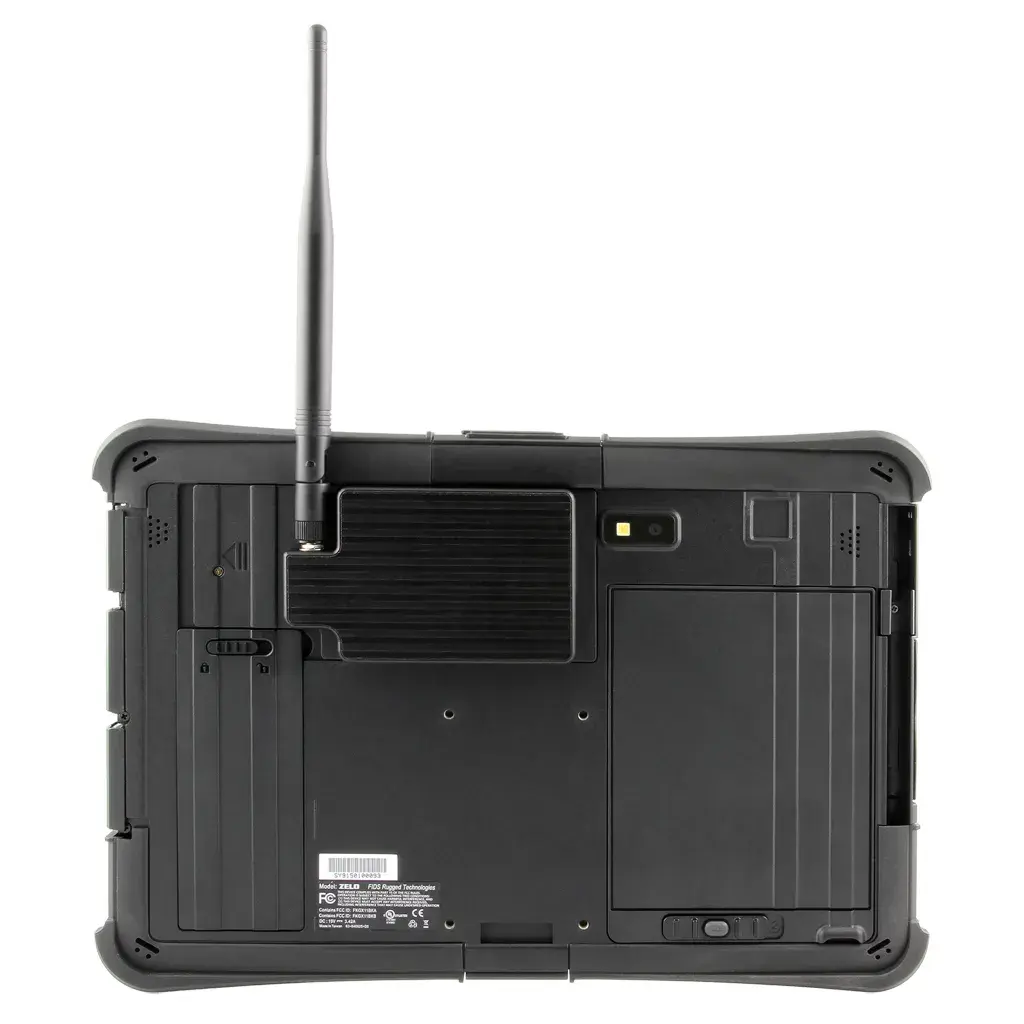 Antennpaket till FIDS Zelo Tablet PC, utfällt, baksida