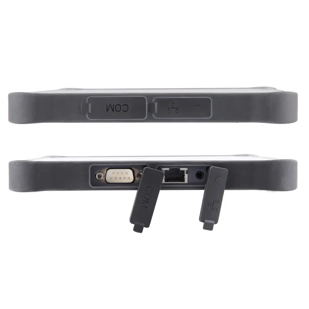 En Welo R10S Tablet PC, sida med portar