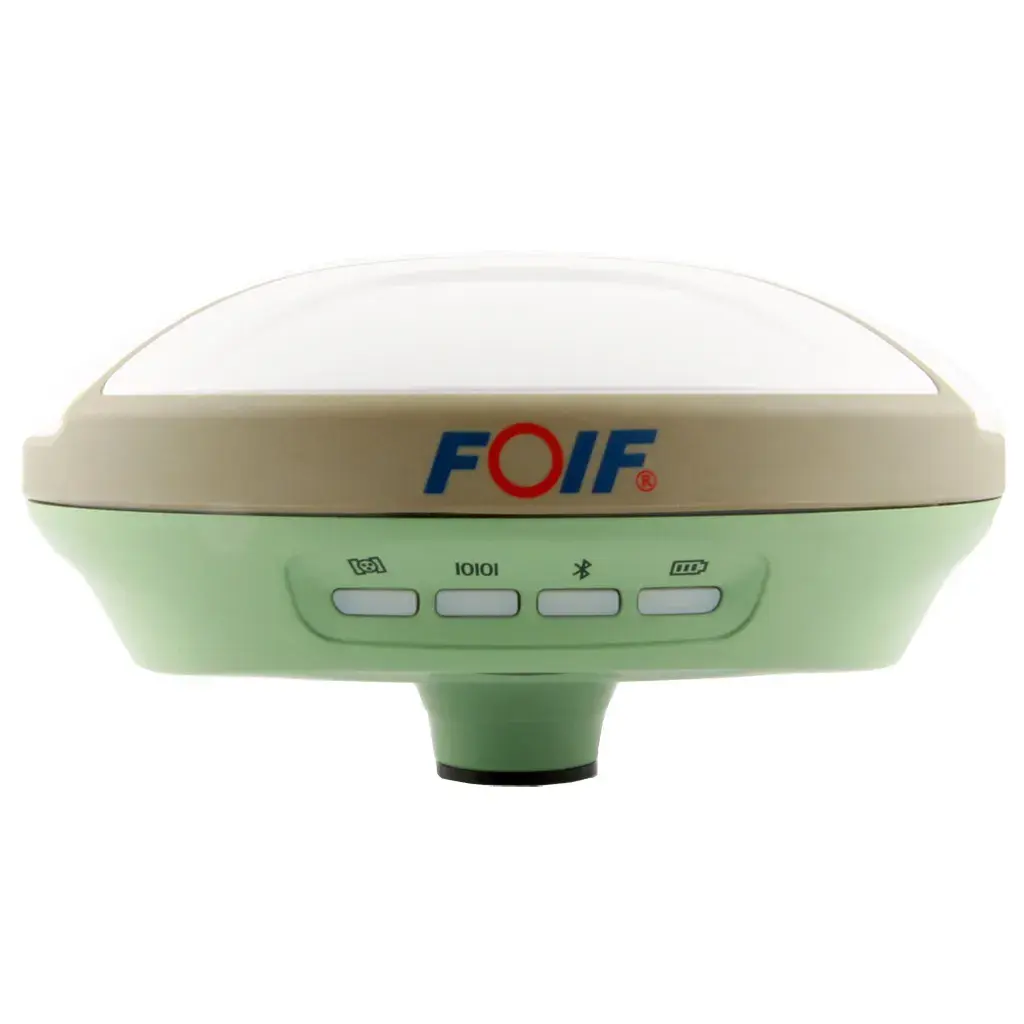 En GNSS-mottagare, modell A70 Mini, framsida