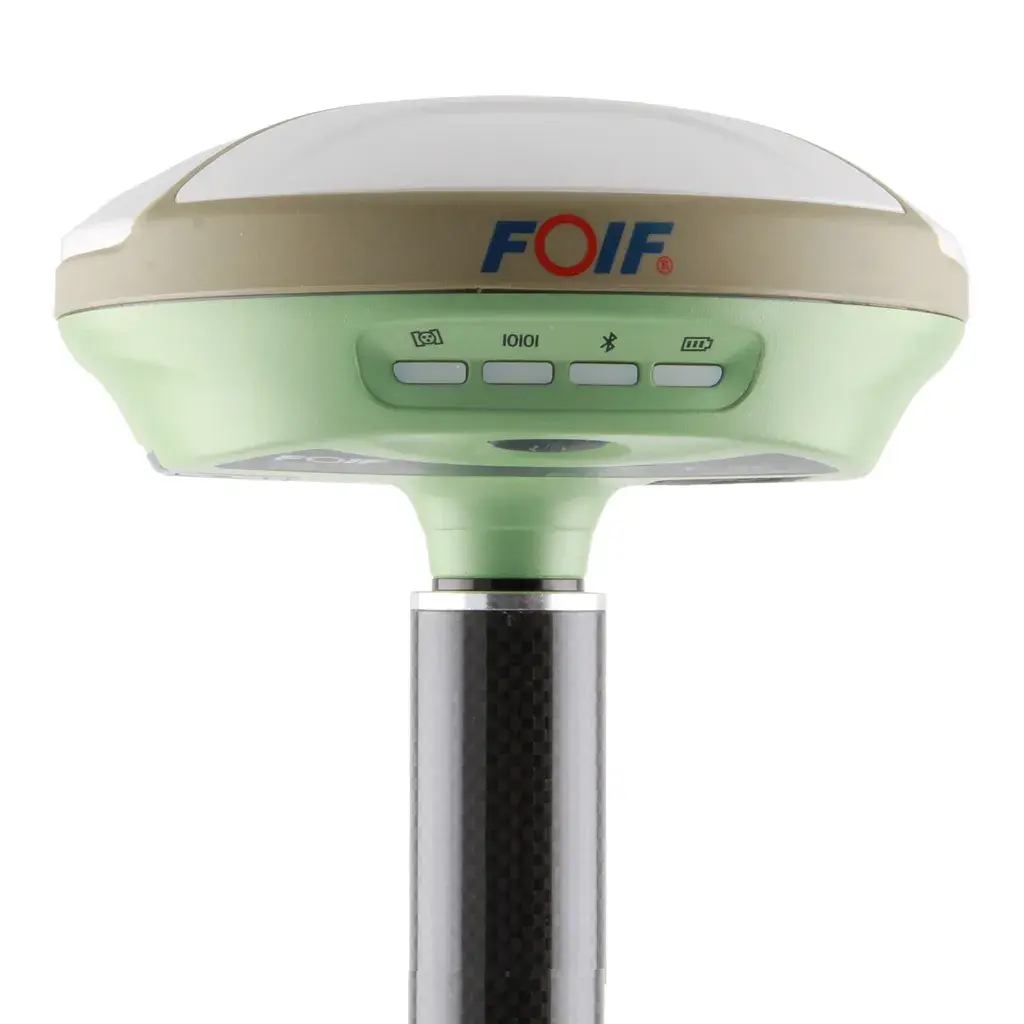 En GNSS-mottagare, modell A70 Mini på stång