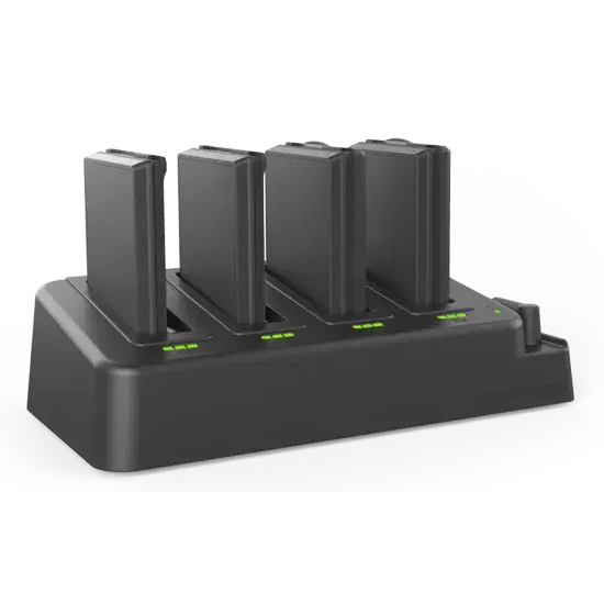 Batteriladdare, 4-facks