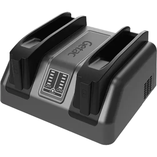 Extern Dual Bay-batteriladdare