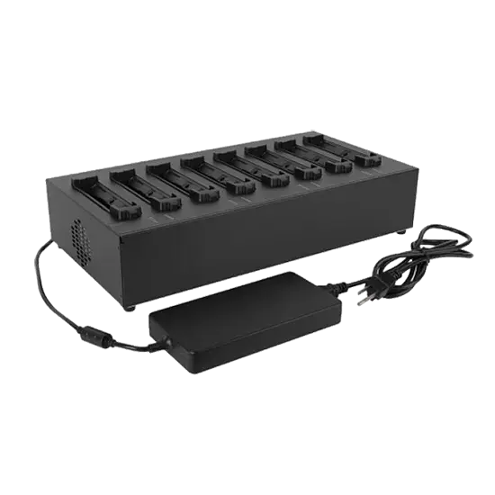 Multi-bay batteriladdare Eight Bay