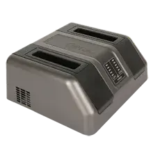 Extern Dual Bay huvudbatteriladdare